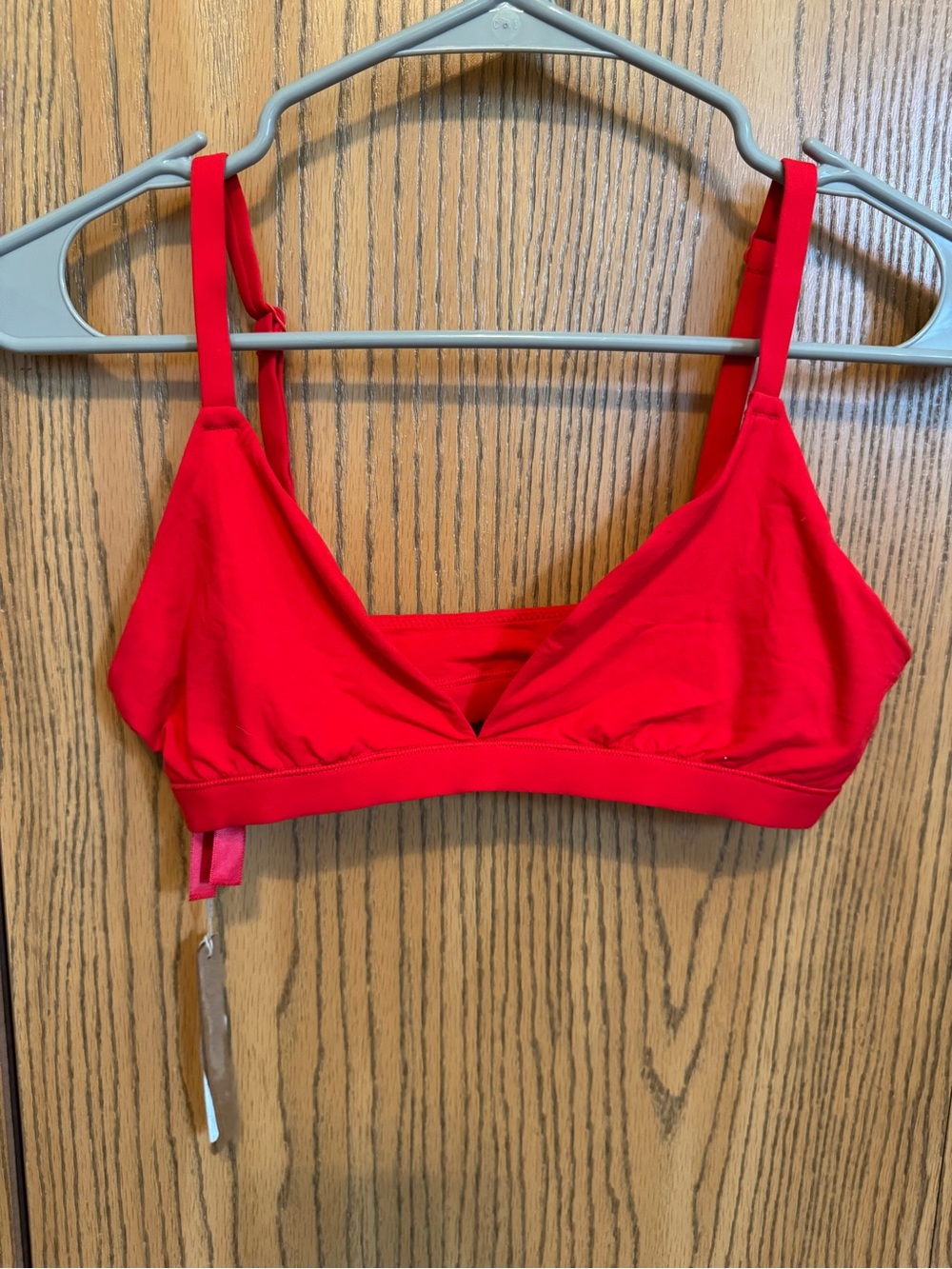 Skims Ruby Fits Everybody Triangle Bralette